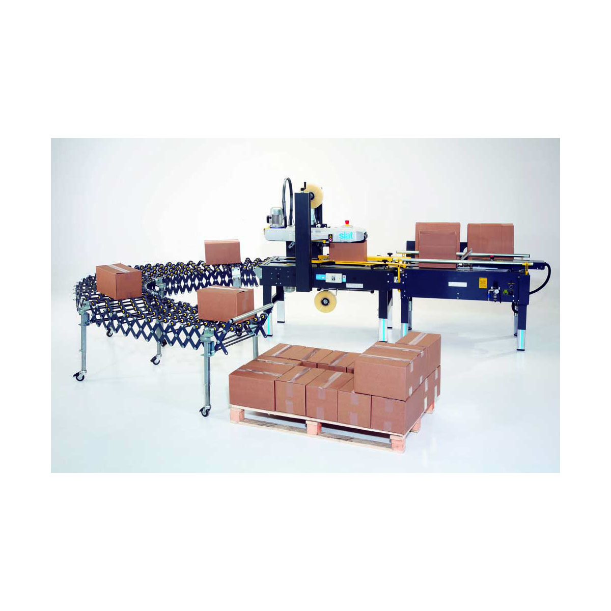 Pneumatic SemiAutomatic Box Erector Box Erectors Astrolift