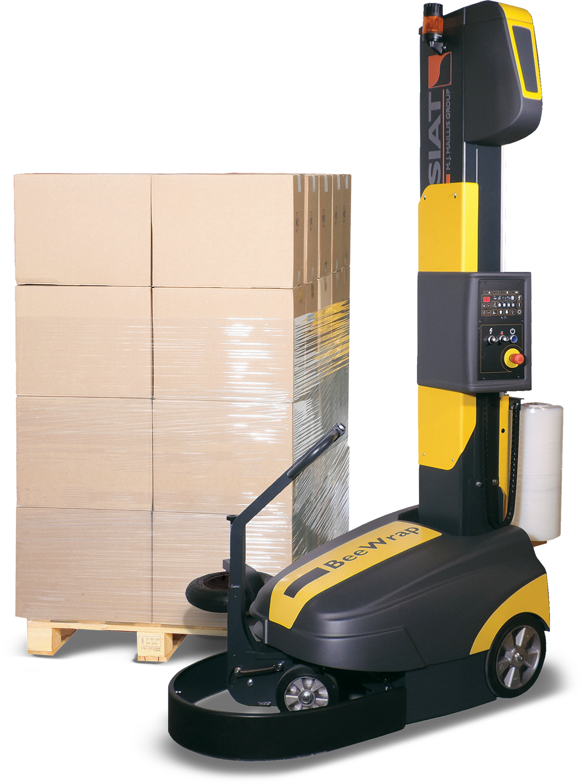 Buy Pallet Wrapper Semi-Auto Robotic (Beewrap) in Pallet Wrappers from SIAT available at Astrolift NZ
