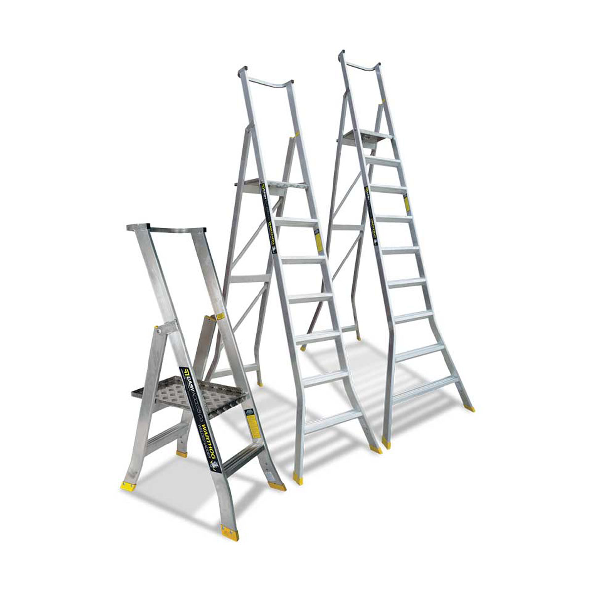 Buy Platform Ladders - Heavy-Duty in Platform Ladders from Warthog available at Astrolift NZ