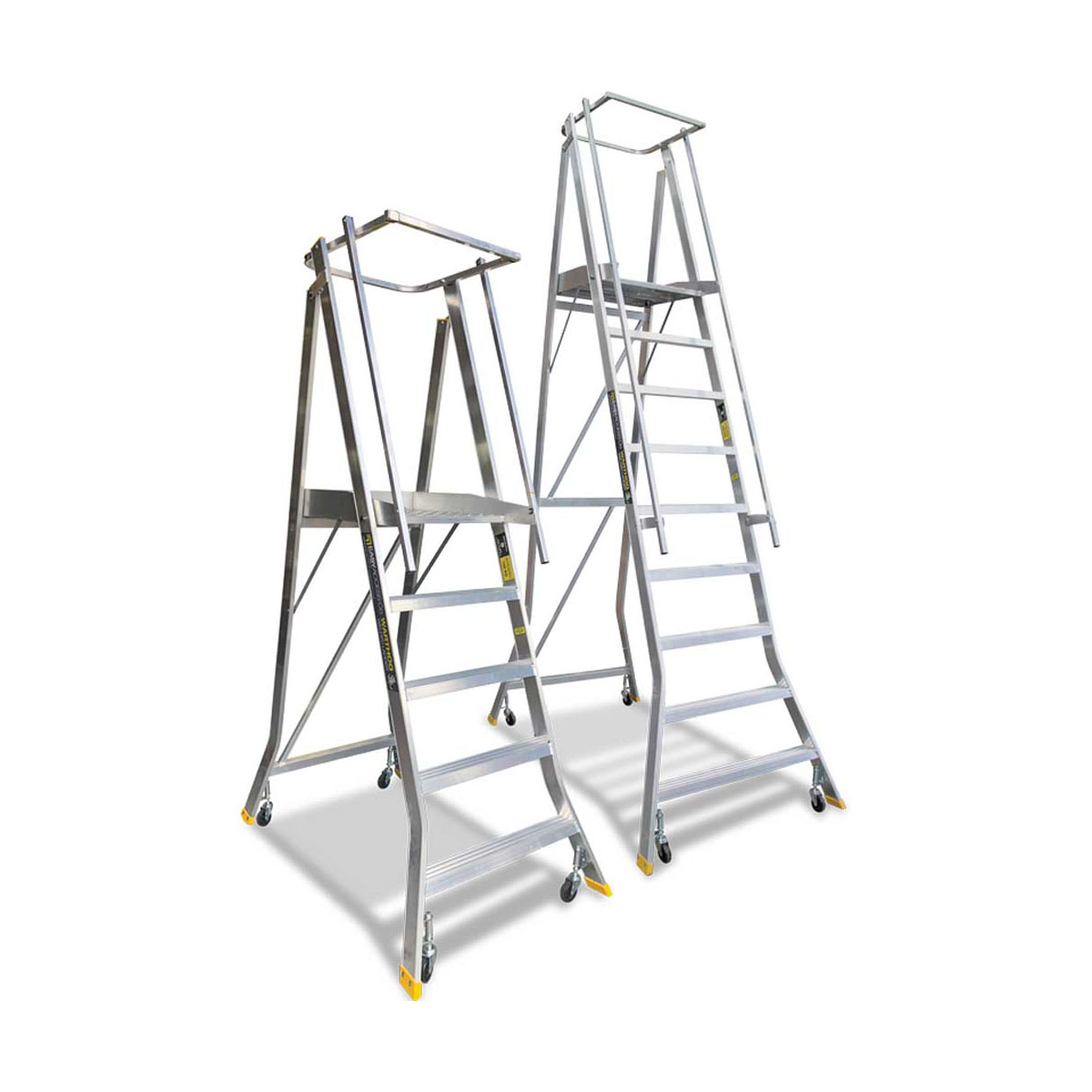 Buy Platform Ladders - Spring-Wheel  in Platform Ladders  from Warthog available at Astrolift NZ