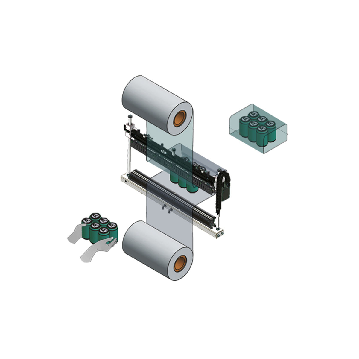 Buy Bundle Wrapper Semi-automatic  in Bundle Wrappers from Smipack available at Astrolift NZ
