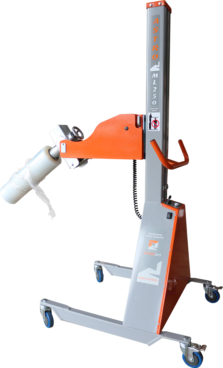 Electric Core Grip Roll Lifter Roll Lifters Astrolift