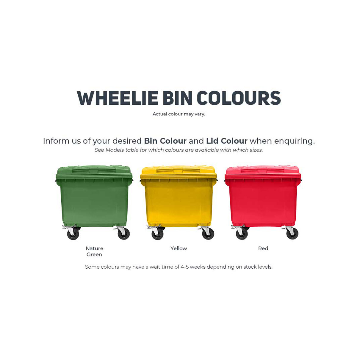 Wheelie Bin (4Wheel) Waste Management Astrolift