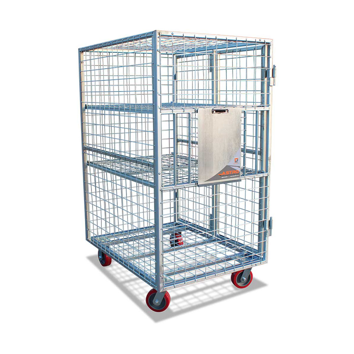 Buy Dual-Door Cage Trolley  in Cage Trolleys from Astrolift NZ