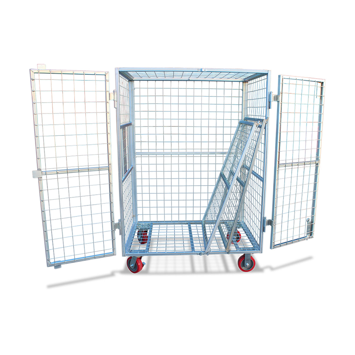 Zinc Plated Cage Trolley
