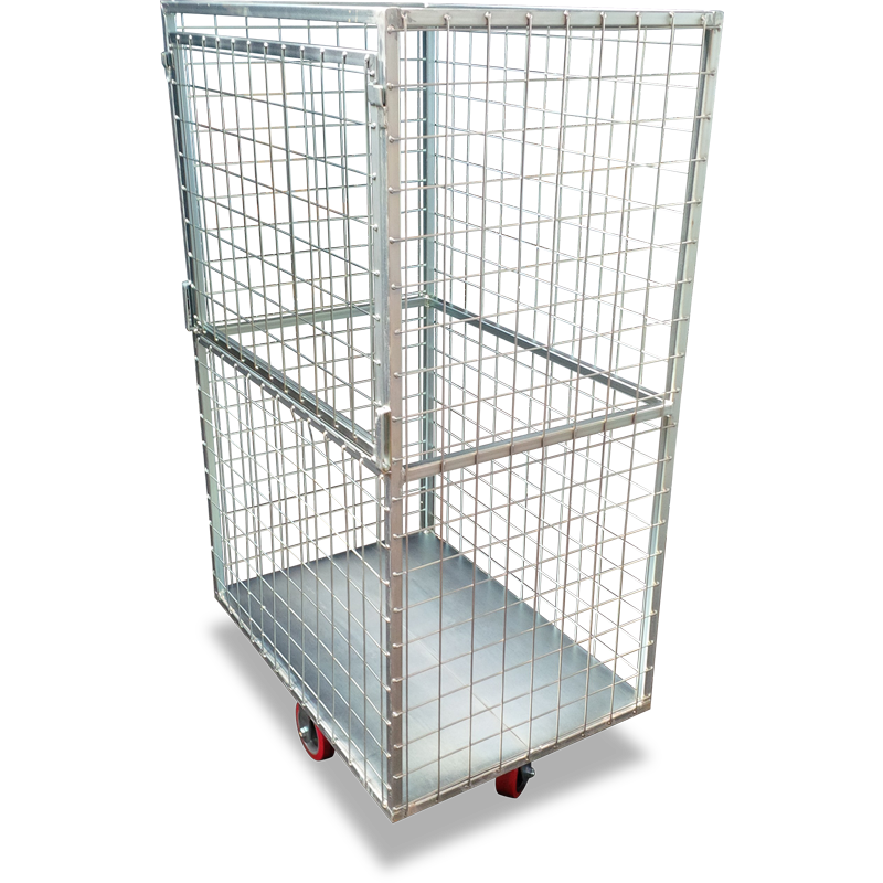 Cage Trolley (Splitdoor Laundry Trolley) Cage Trolleys Astrolift