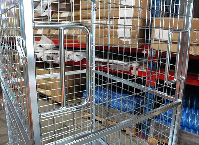 Steel Cage Trolley