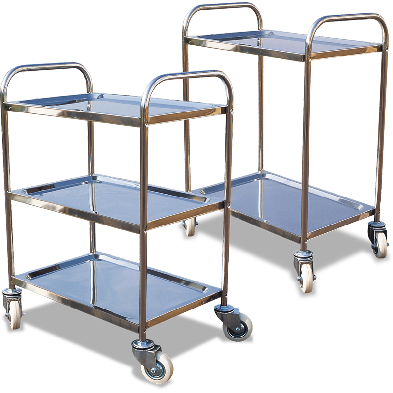 Order-picking Trolley (2-3 Shelf - Stainless Steel) Order-picking Trolley (2-3 Shelf - Stainless Steel)