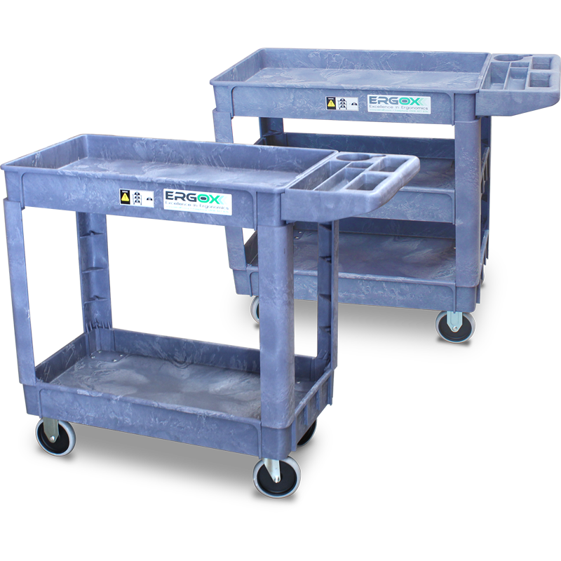 Order-picking Trolley (2-3 Shelf - Plastic) Order-picking Trolley (2-3 Shelf - Plastic)