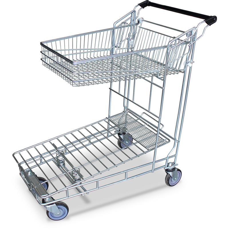 Shopping Trolley Folding-shelf 