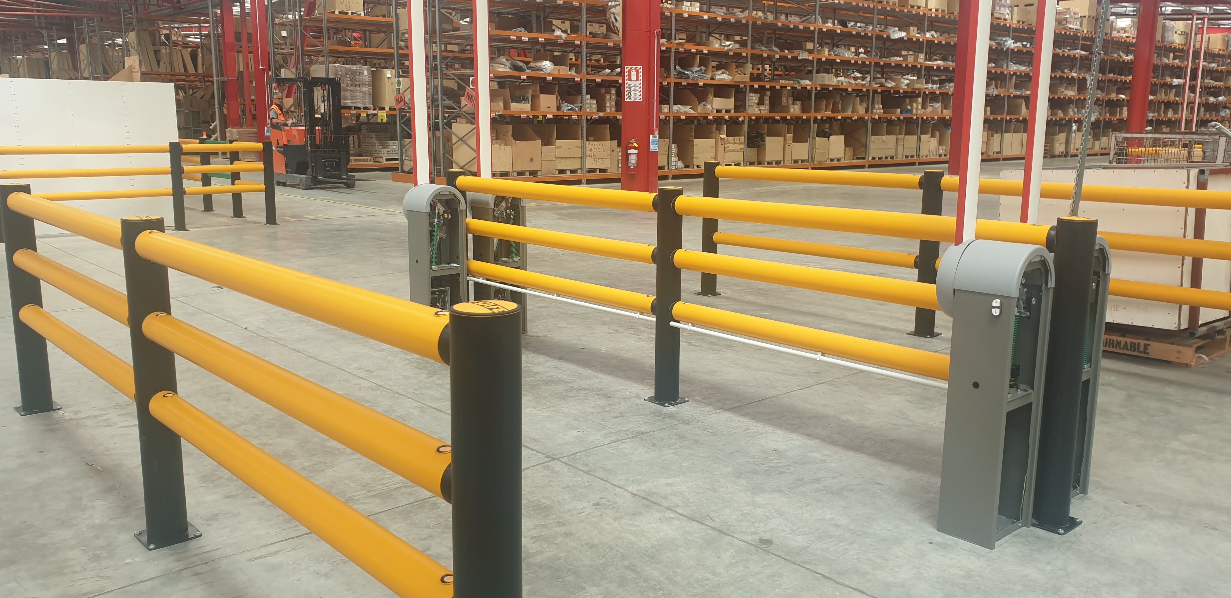 Flexible Pedestrian Barrer Astrolift Pedestrian Barriers Astrolift