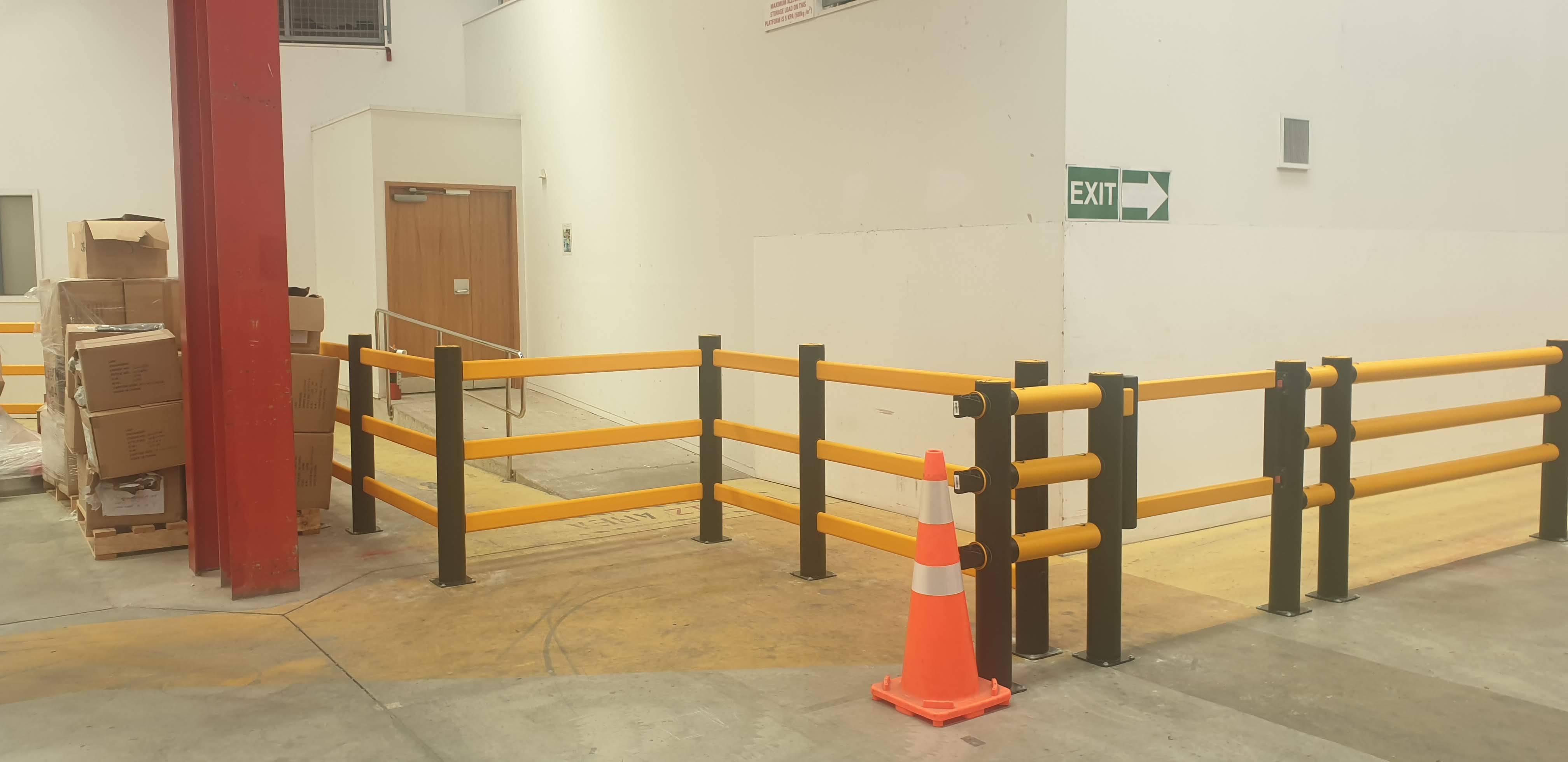 Flexible Pedestrian Barrer Astrolift Pedestrian Barriers Astrolift