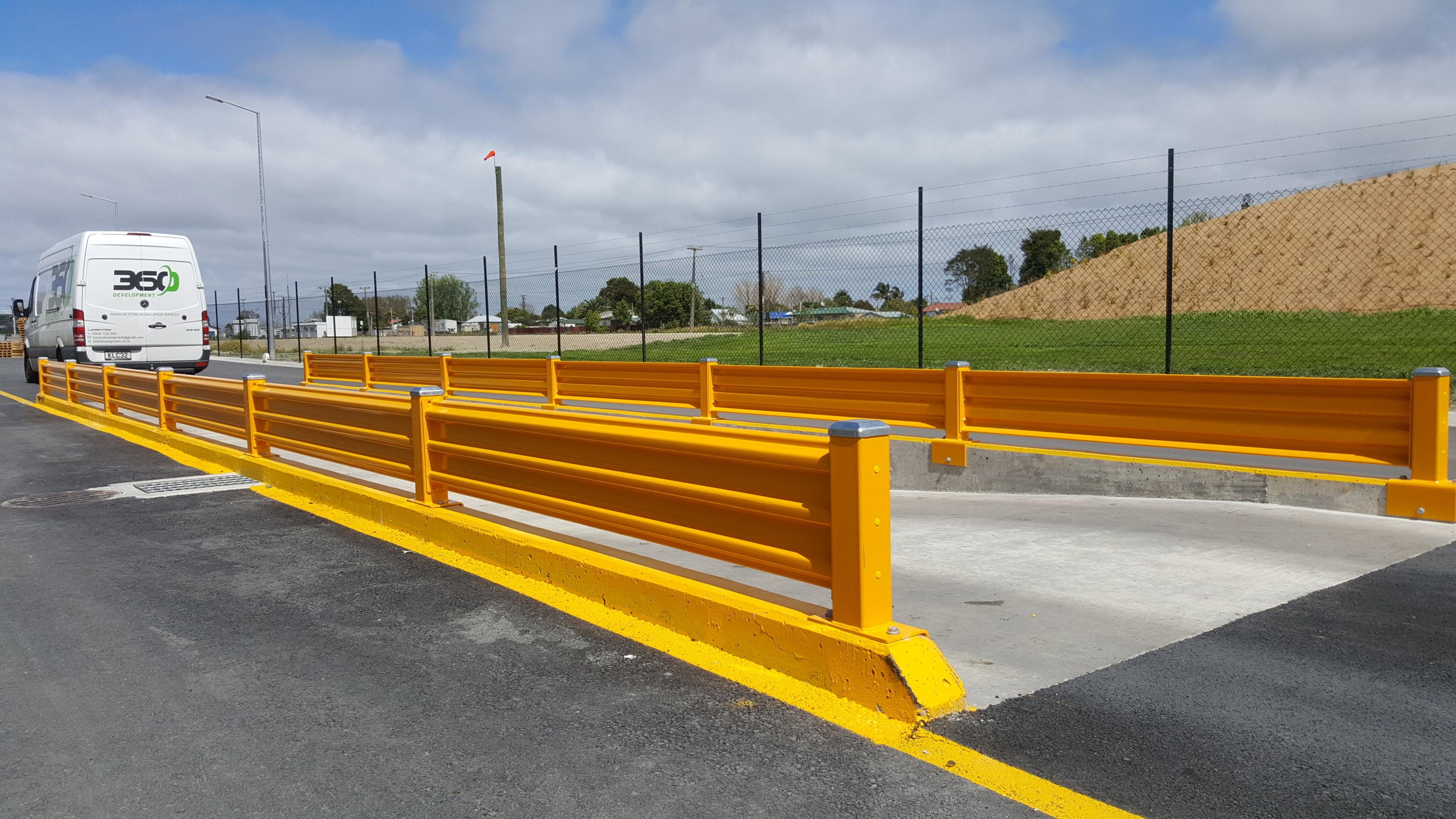 Truck Protection Barrier Single
