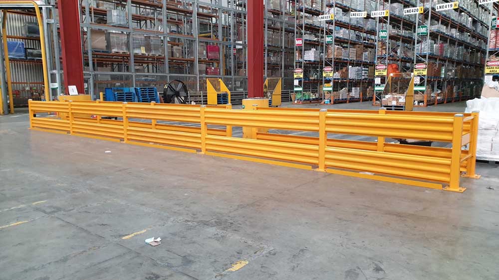Warehouse Forklift Barriers