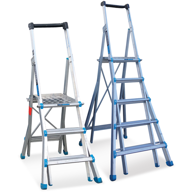 Platform Ladders - Telescopic Platform Ladders - Telescopic