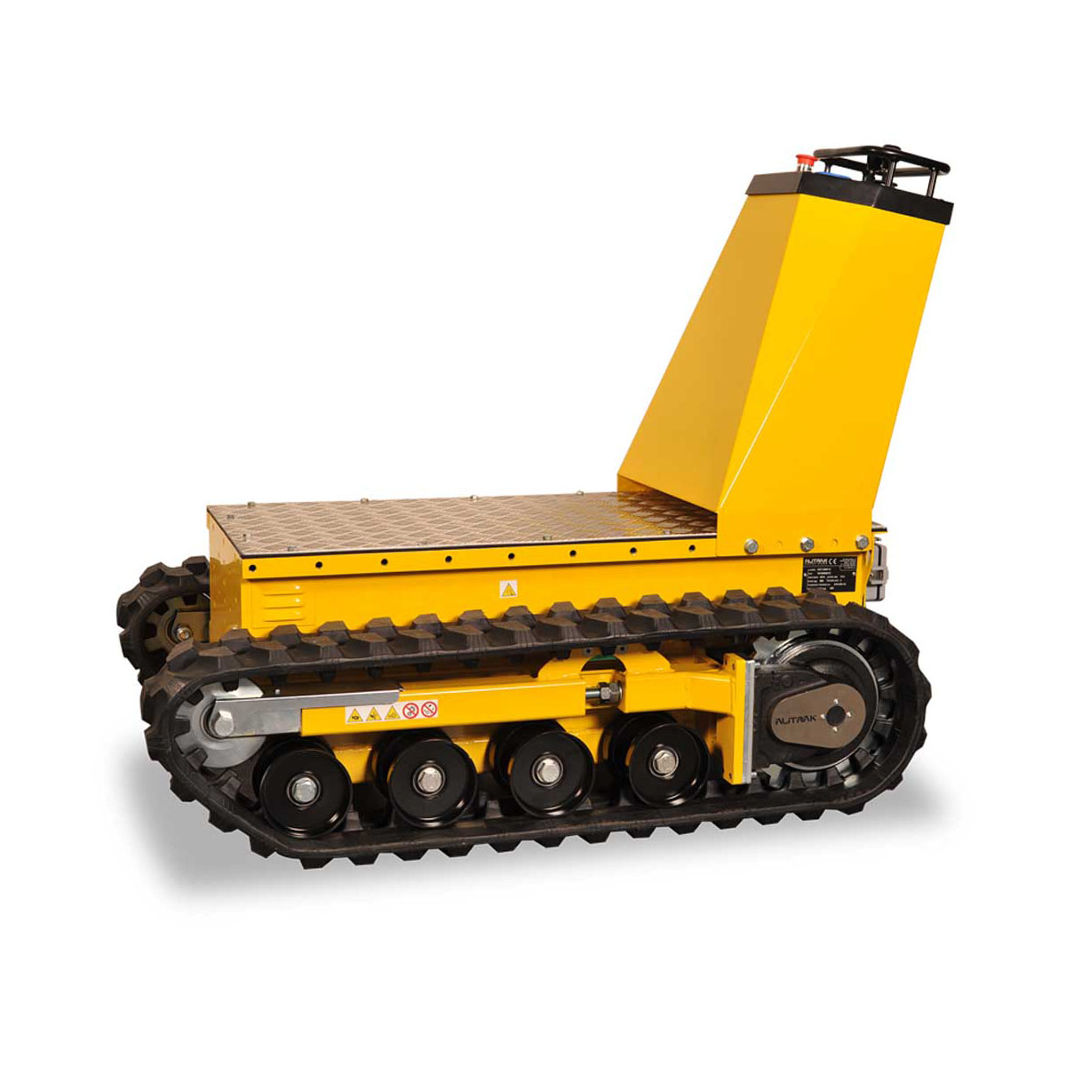 Buy Electric Dumper - Flatbed on Tracks in Electric Dumpers from Alitrak available at Astrolift NZ