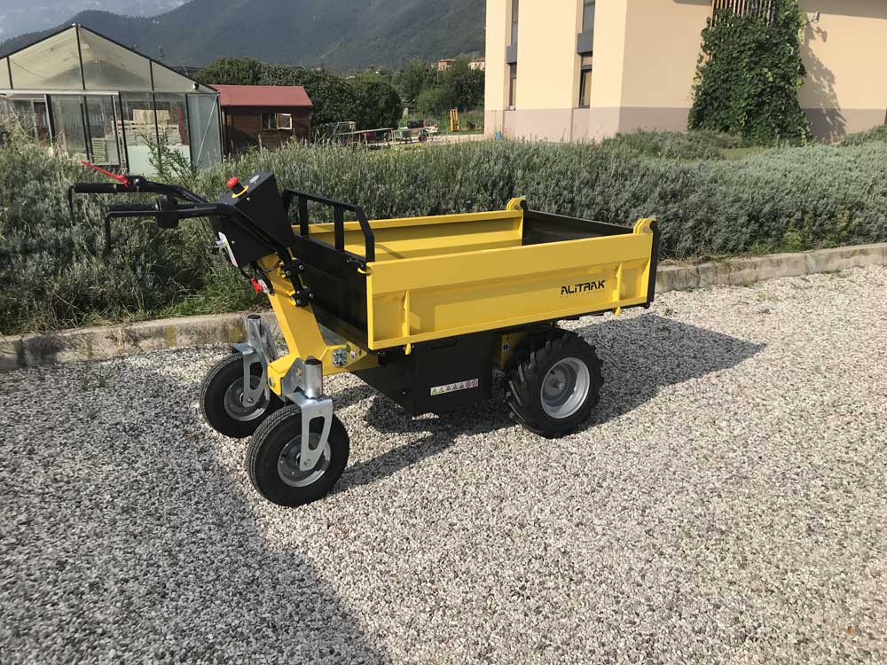 heavy duty electric flatbed transporter