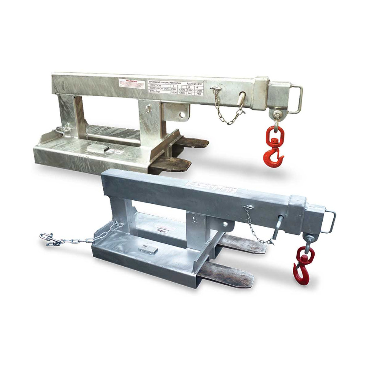 Buy Hook - Adjustable Jib Short in Forklift Attachments from Astrolift NZ