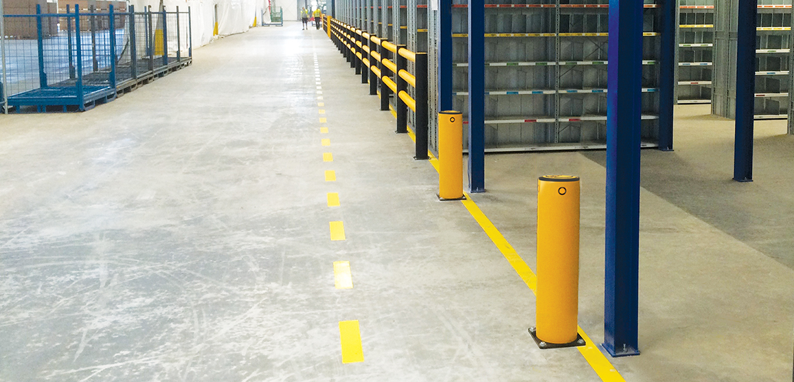 Flexible Barriers and Bollards Warehouse