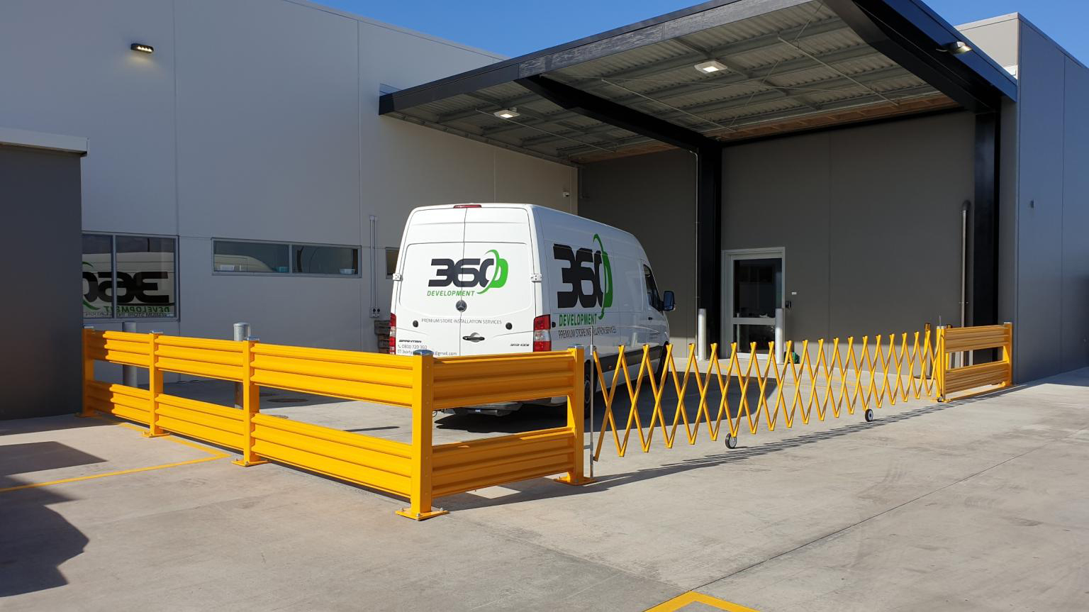 Buy Expandable Safety Barrier in Expandable Barriers from GuardX available at Astrolift NZ