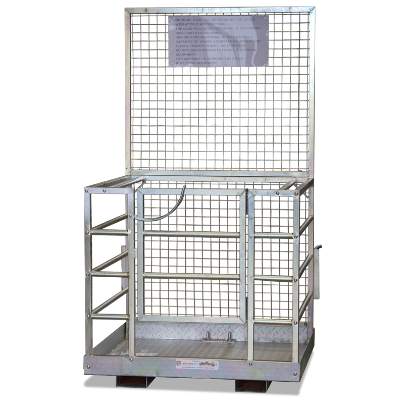 Forklift Man Cage Forklift Cages And Safety Gear Astrolift