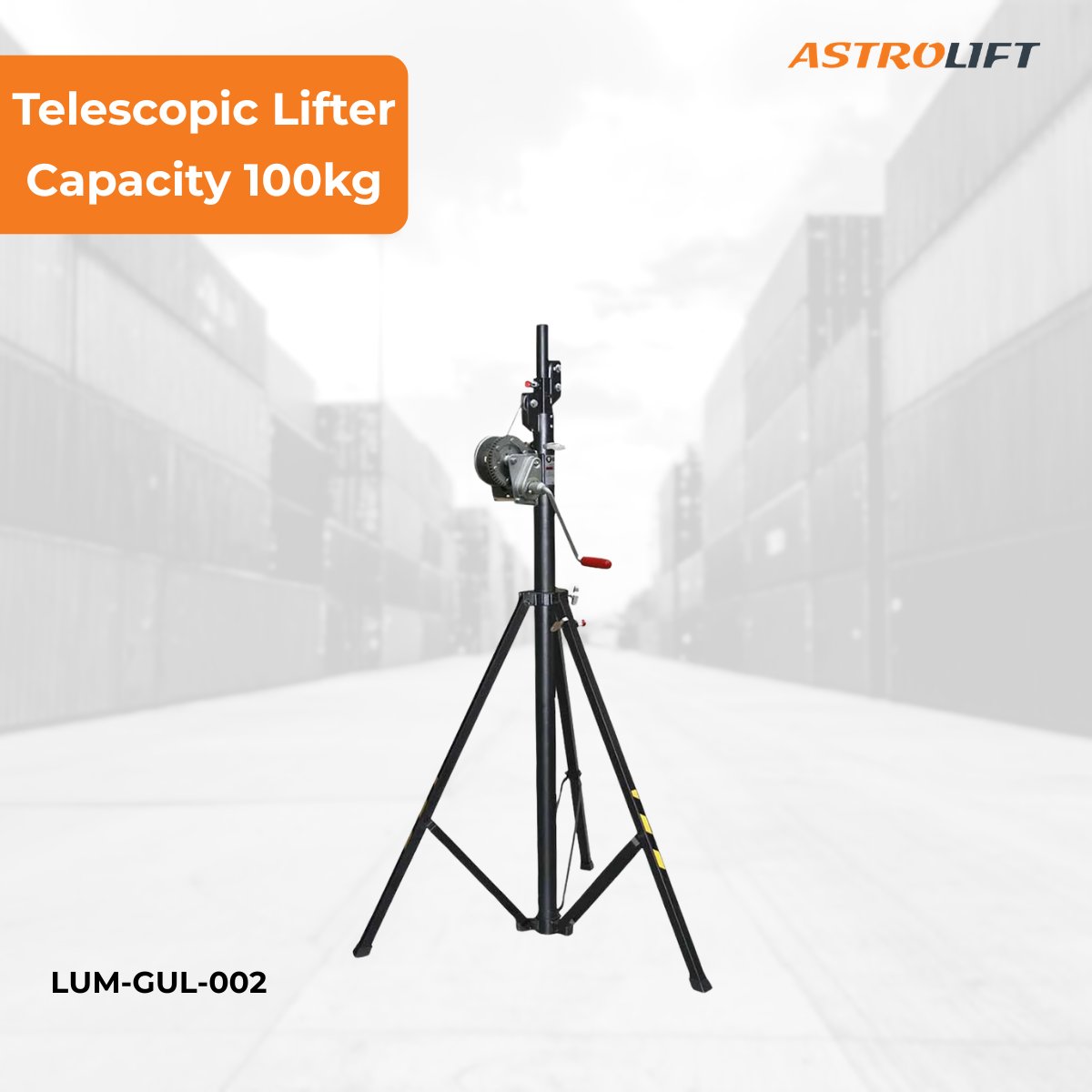 Buy Material Lifter - 4.00m by GUIL in Top Loading Tower Lifters from GUIL available at Astrolift NZ
