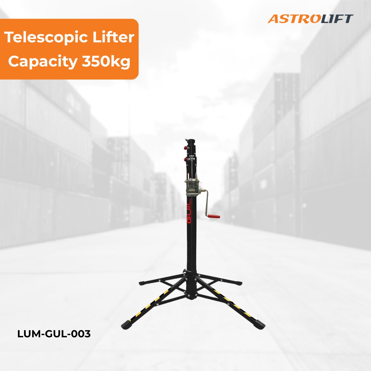 Buy Material Lifter - 3.50m by GUIL in Top Loading Tower Lifters from GUIL available at Astrolift NZ