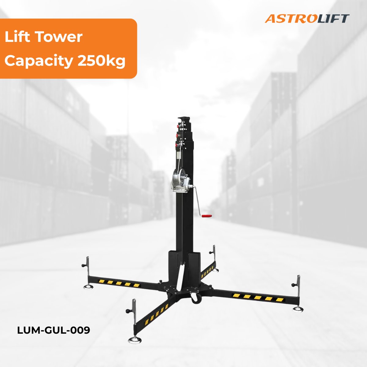 Buy Material Lifter - 5.20m by GUIL in Utility Lifters | Materials Handling Lift Towers from GUIL available at Astrolift NZ