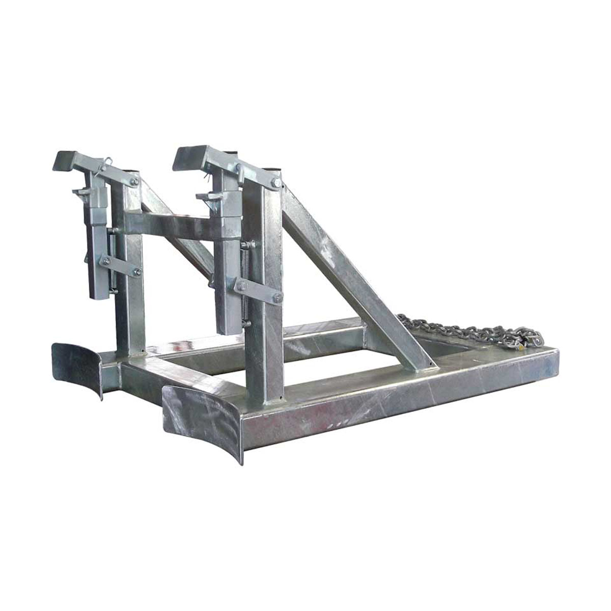 Drum Lifter - Beak-Grip Forklift Attachment (Double)