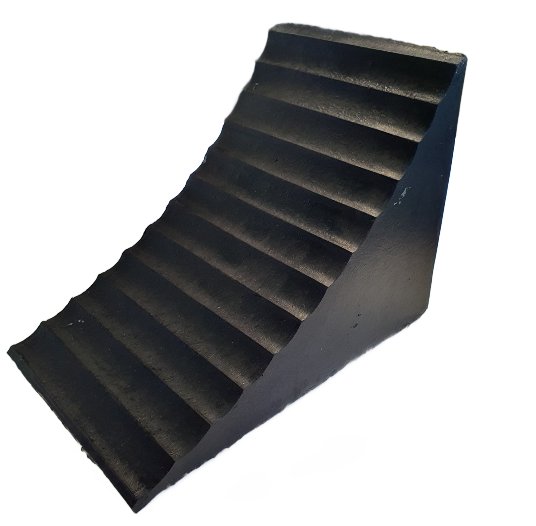 Buy Wheel Chock | Rubber Wheel Stop   available at Astrolift NZ