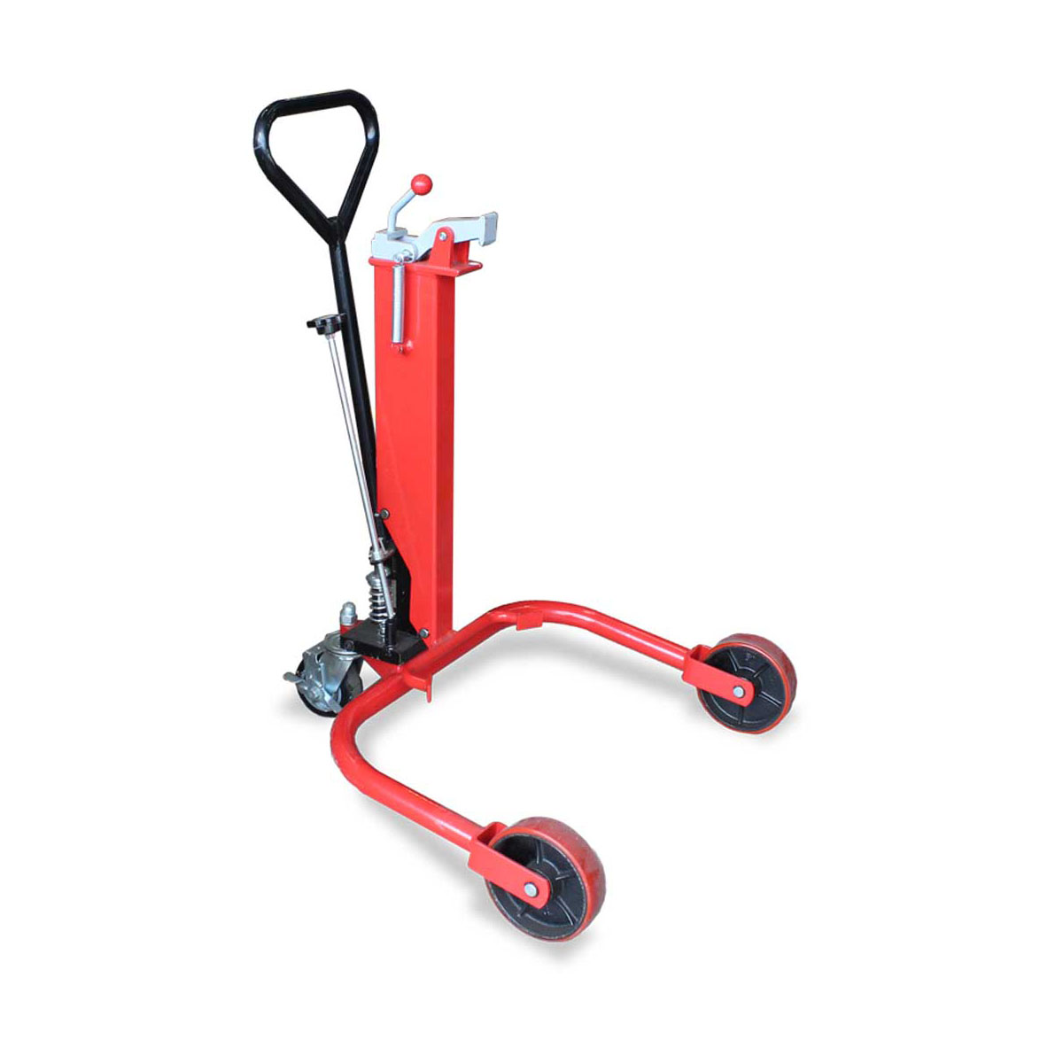 CE 350kg Ergonomic 205l Plastic Drum Handling Cart Rotator, 46 OFF