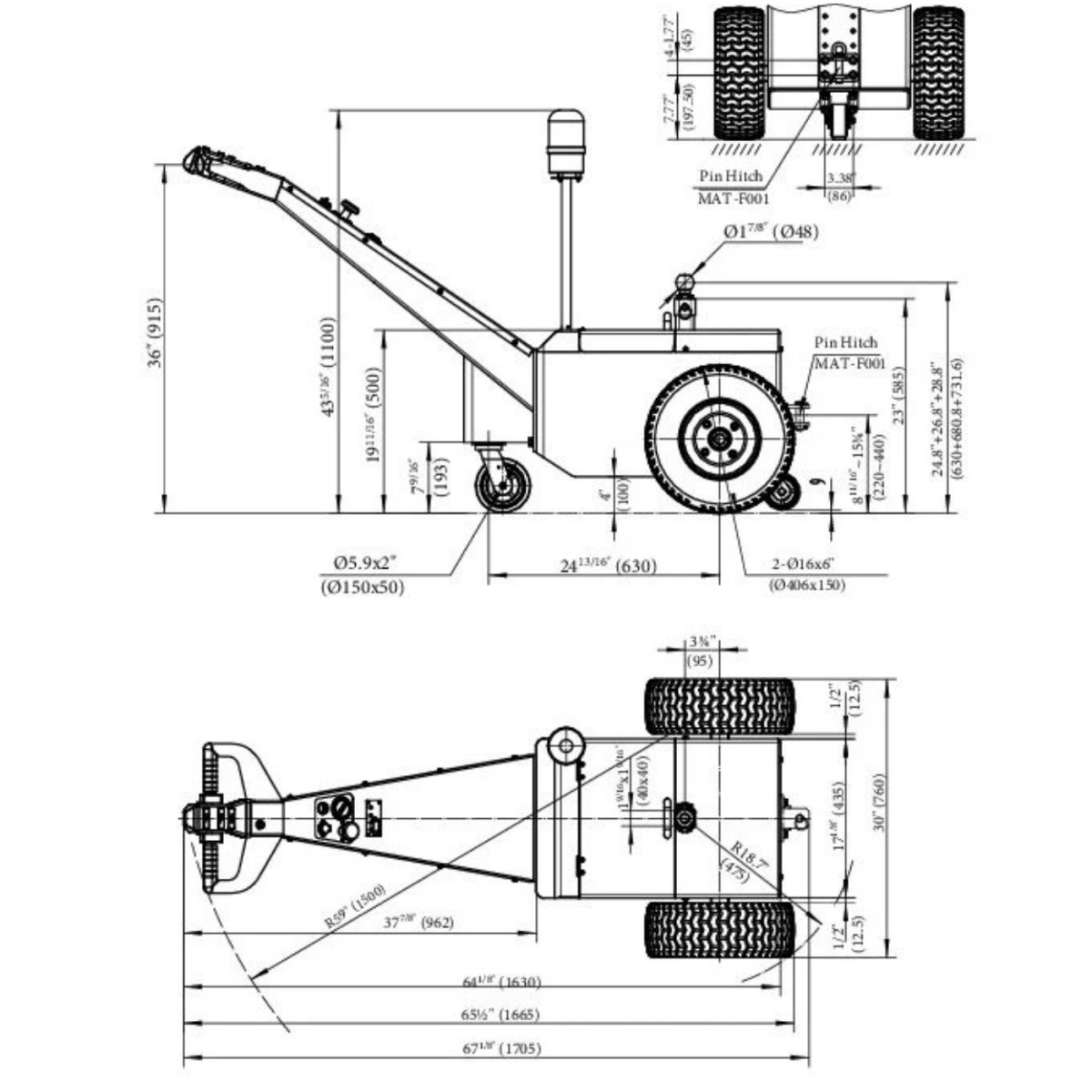 Buy HD Electric Powered Tug in New Products available at Astrolift NZ