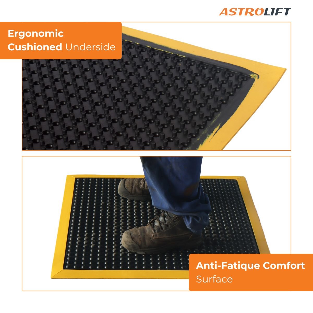 Buy Anti-Fatigue Bubble Mat in Workplace Safety Equipment available at Astrolift NZ