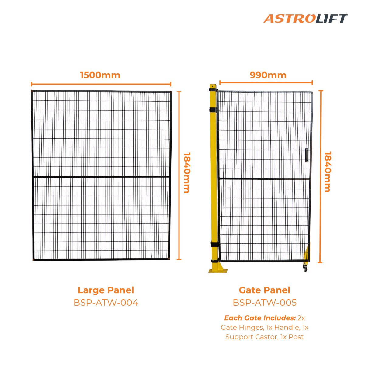 Buy Machine Guard Fencing  in Machine Protection  available at Astrolift NZ