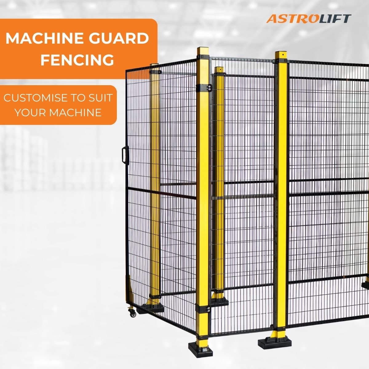 Buy Machine Guard Fencing  in Machine Protection  available at Astrolift NZ