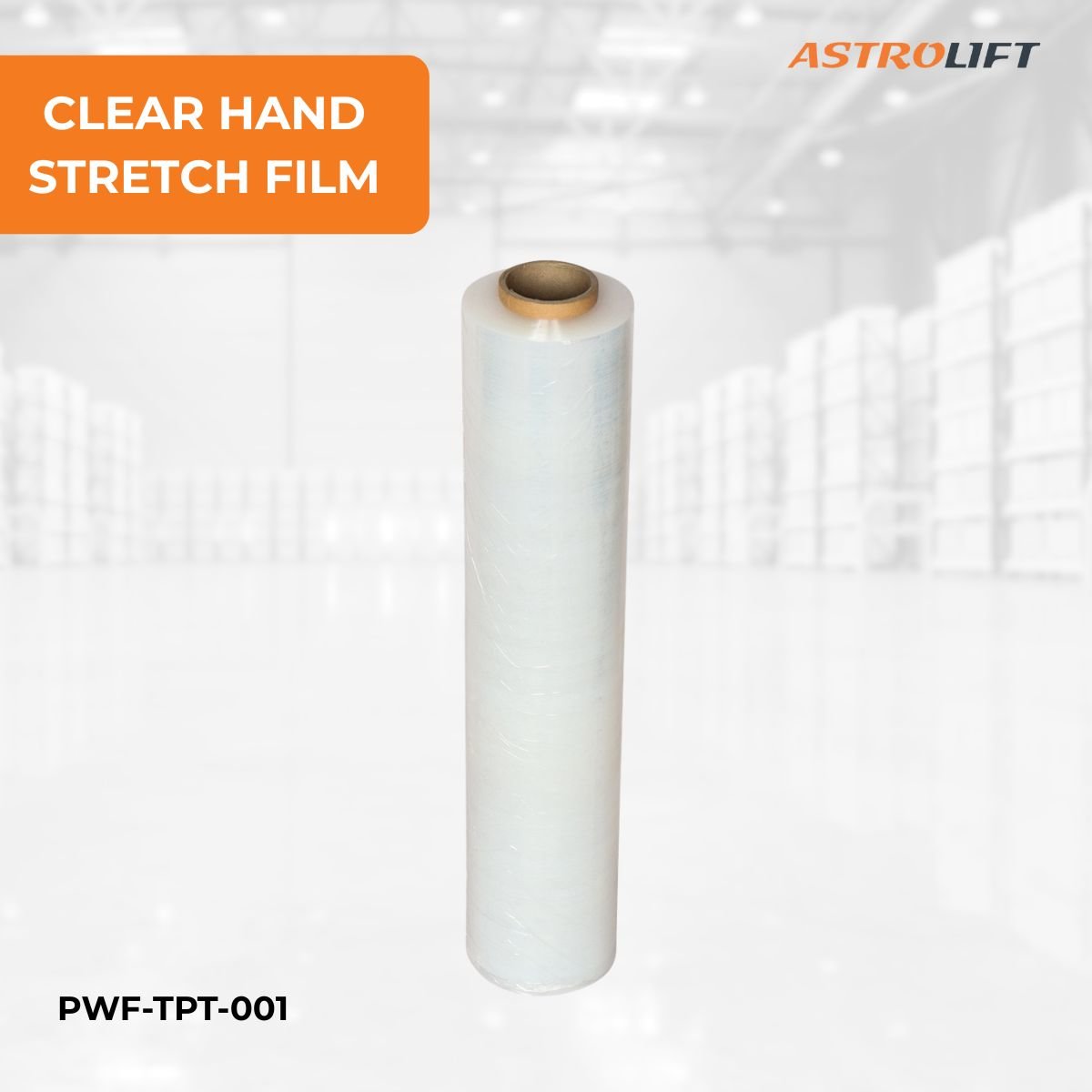 Buy Clear Hand Stretch Film in Consumables available at Astrolift NZ