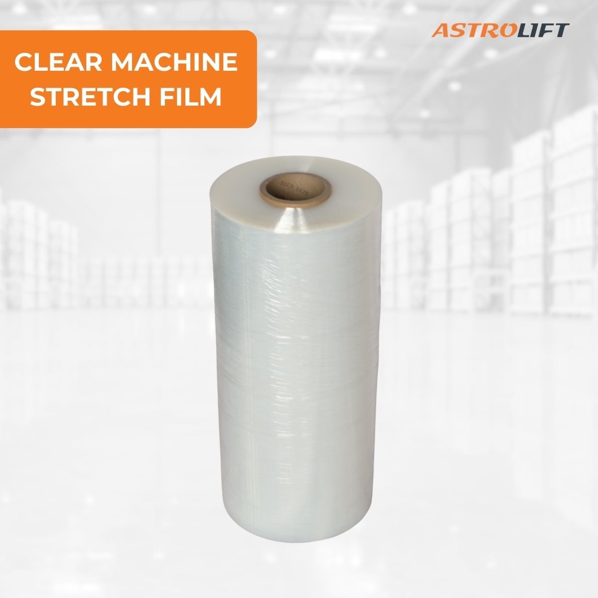 Buy Clear Machine Stretch Film in Consumables available at Astrolift NZ