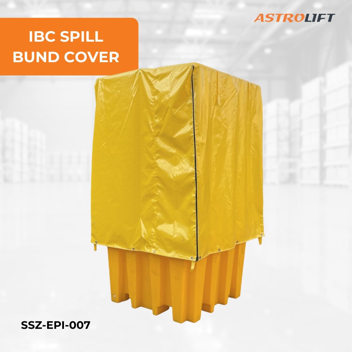 Buy IBC Spill Bund Cover in Storage / Stillage available at Astrolift NZ