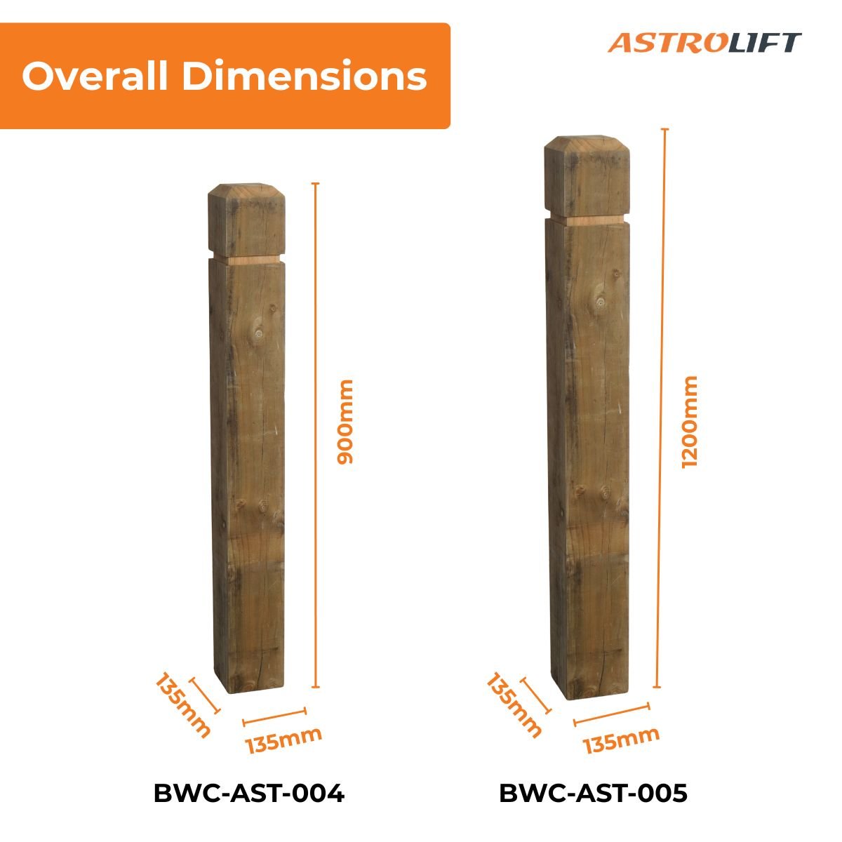 Buy Wooden Bollard Collar Chamfer in New Products available at Astrolift NZ