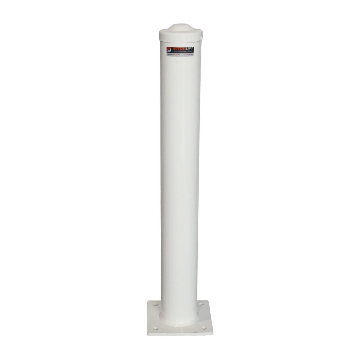 Buy Bolt-down Bollard (White) Bolt-down Bollards  available at Astrolift NZ