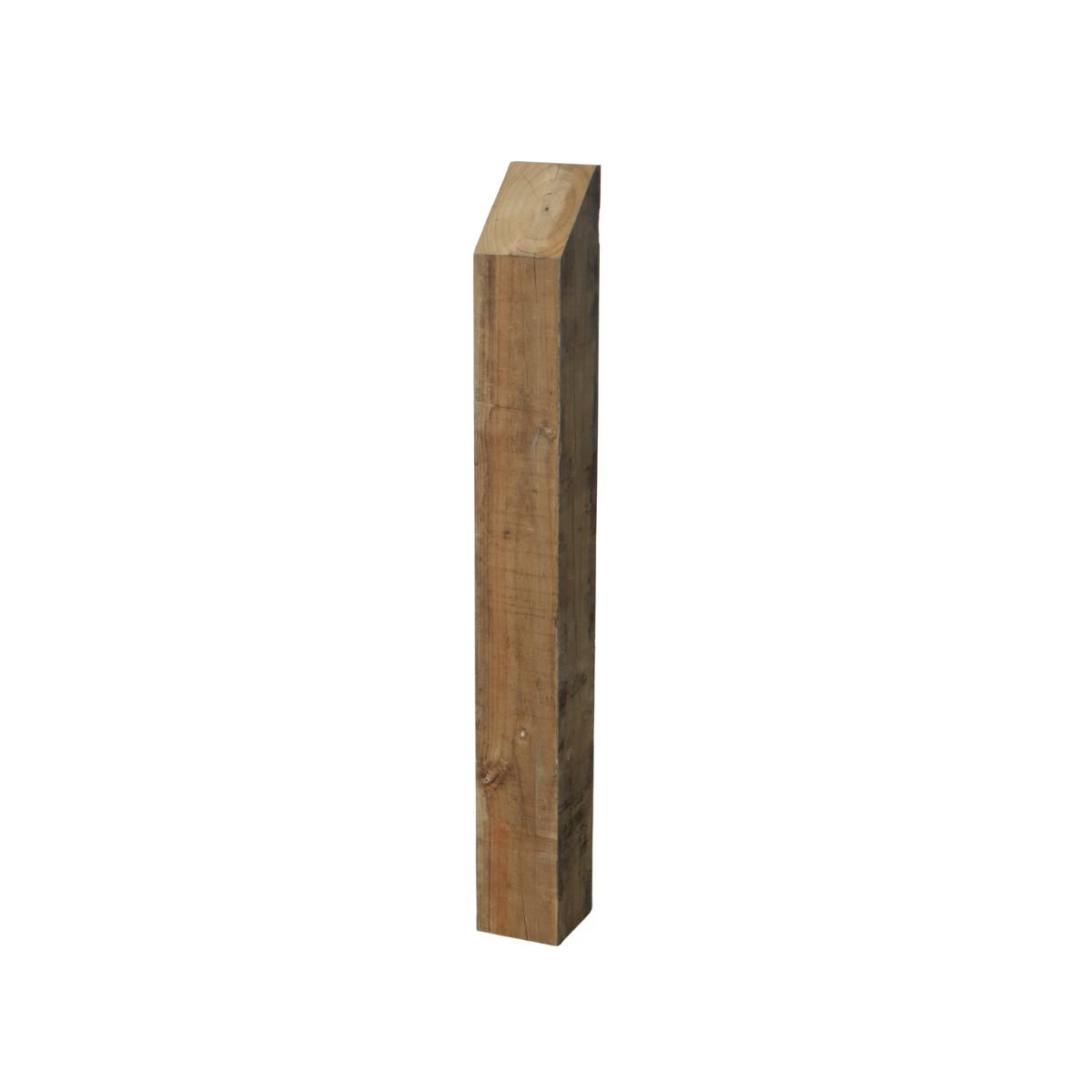 Buy Slant-Top Wooden Bollard Bollards  available at Astrolift NZ