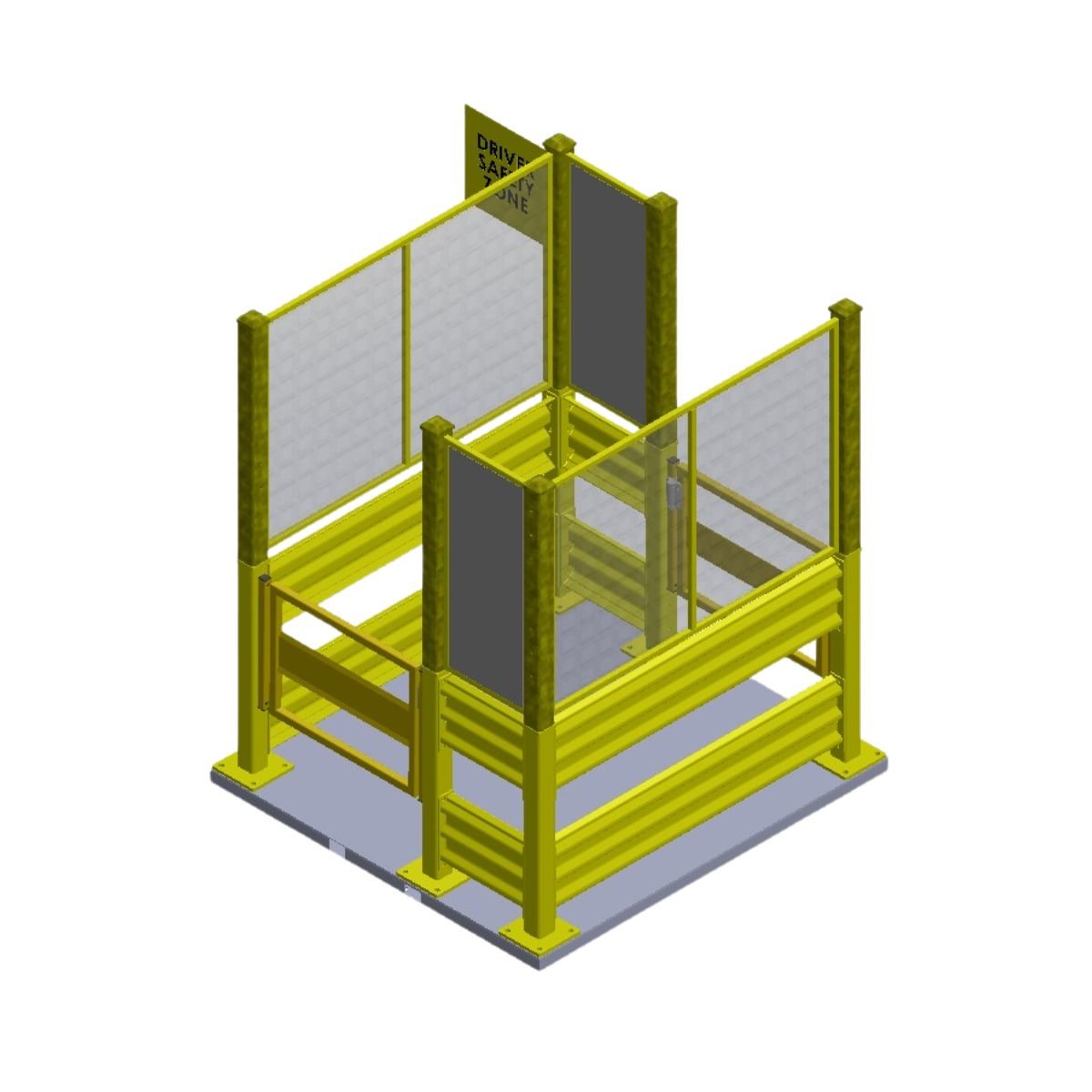 Buy Driver Safety Zone - Mesh Side in New Products available at Astrolift NZ