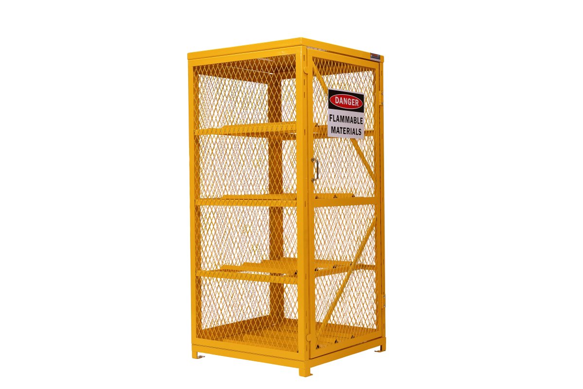 Buy Gas Bottle Storage Cage in Workplace Safety Equipment available at Astrolift NZ