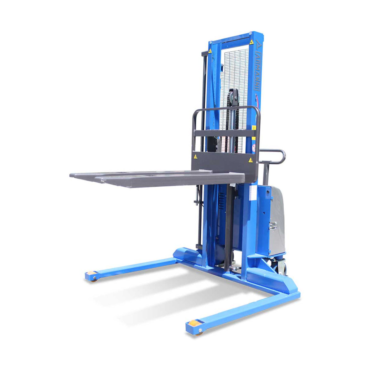 Semi-Electric Straddle Stacker