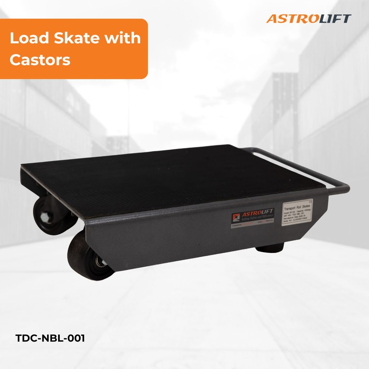 Buy Load Skate with Castors in Load Skates available at Astrolift NZ