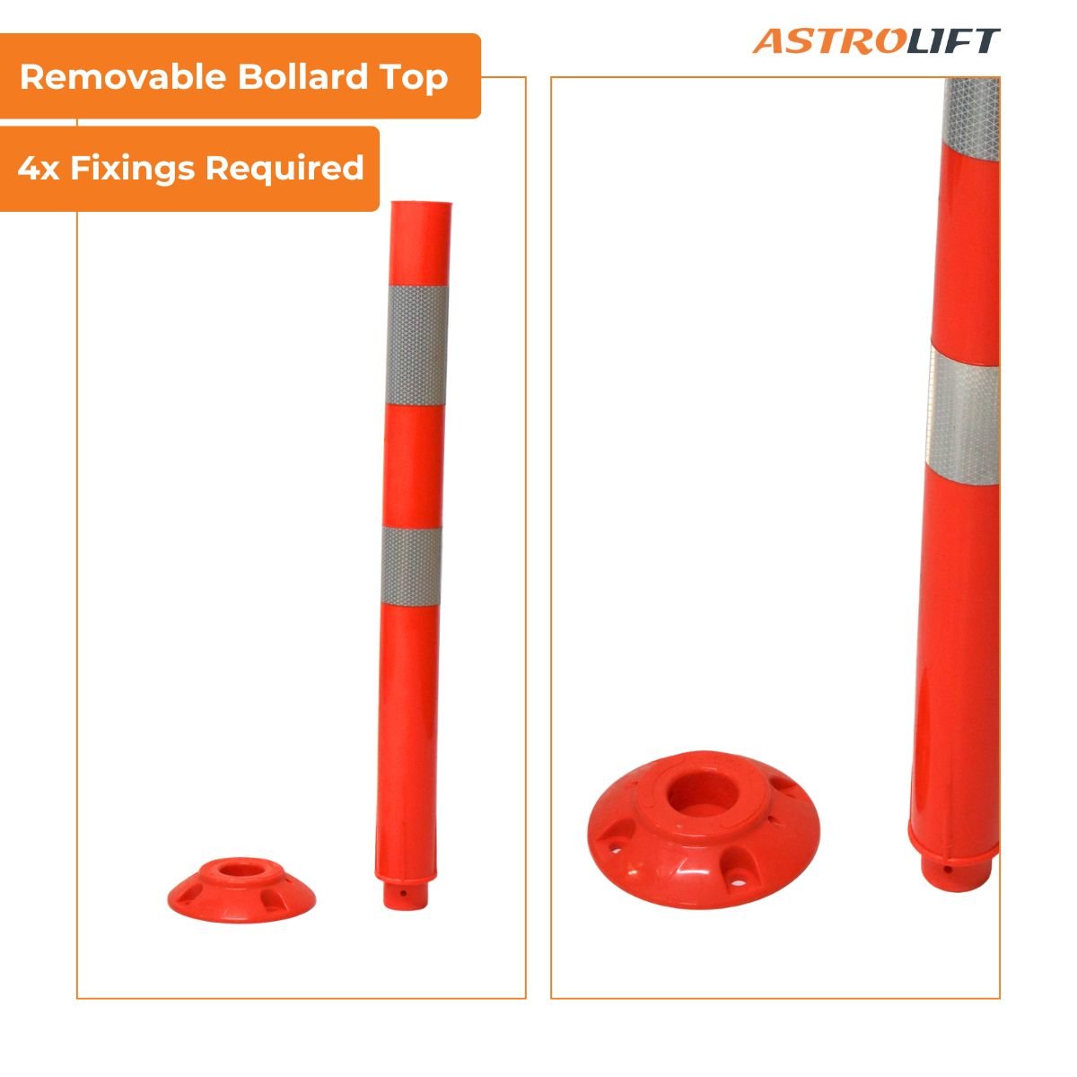 Buy Delineator Post - Orange  in New Products available at Astrolift NZ