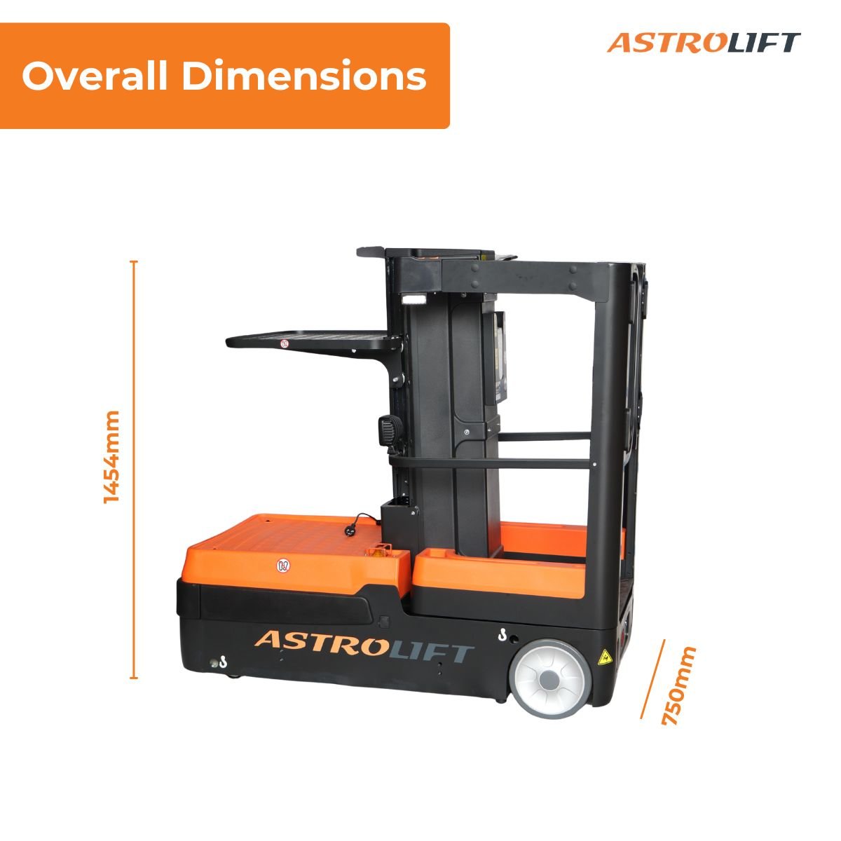 Buy Order Picker - Electric  in Tugs and Mobile Plafforms available at Astrolift NZ