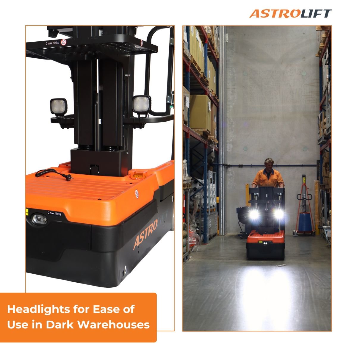 Buy Order Picker - Electric  in Tugs and Mobile Plafforms available at Astrolift NZ