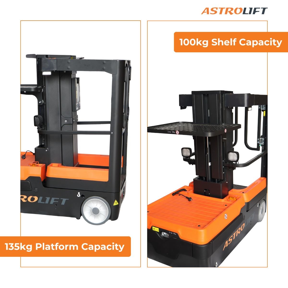 Buy Order Picker - Electric  in Tugs and Mobile Plafforms available at Astrolift NZ