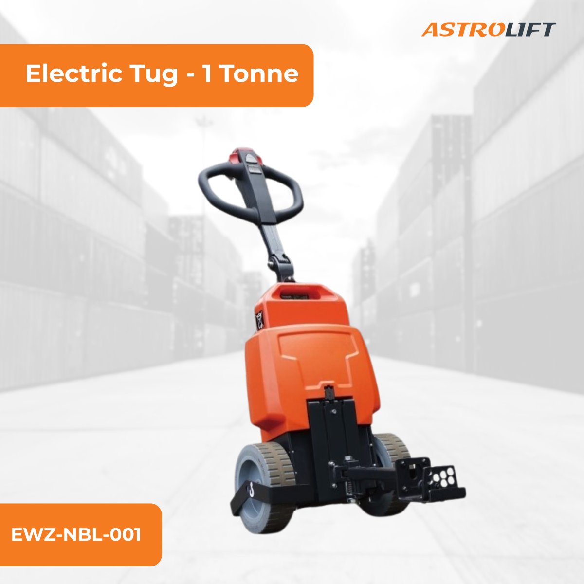 Buy Electric Tug - 1 tonne in New Products available at Astrolift NZ
